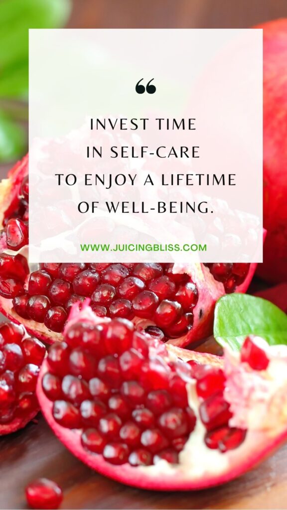 Daily health and wellness motivation quote #15 "Invest time in self-care to enjoy a lifetime of well-being."