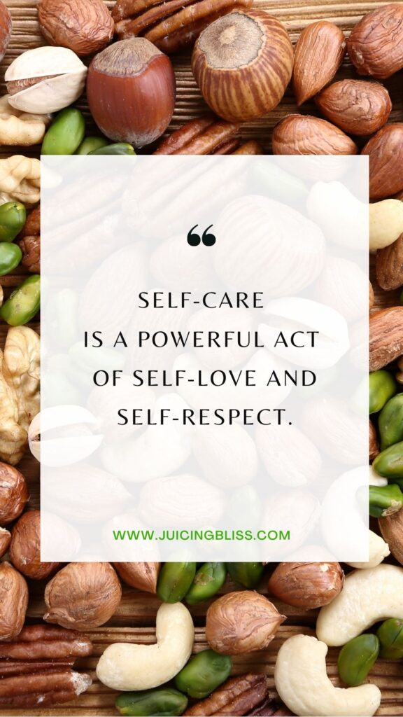 Daily health and wellness motivation quote #29 "Self-care is a powerful act of self-love and self-respect."