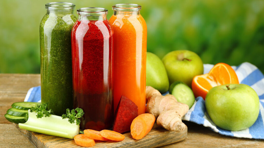 A-Z Juices, A to Z list of vegetable, fruit and berry juice health benefits and nutrition image